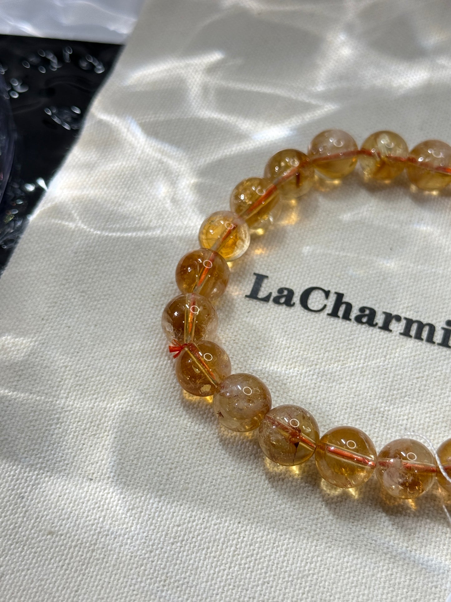 Yellow Pagoda Crystal 9mm