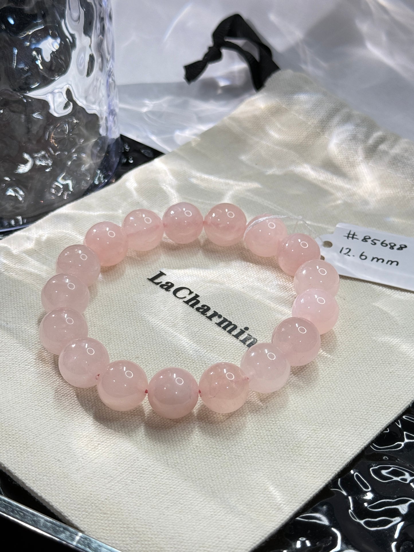 Rose Quartz 12.6mm