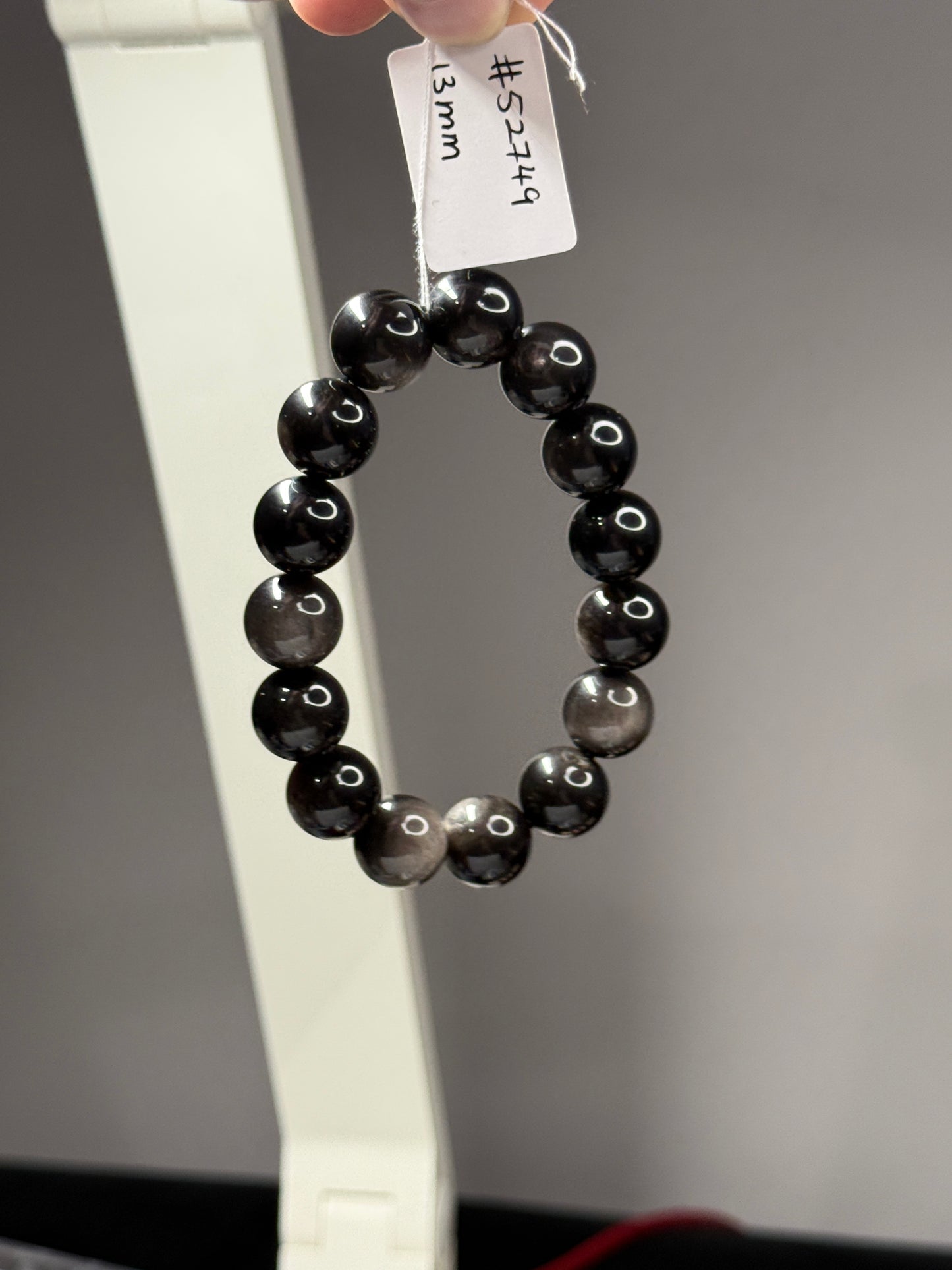 Silver Obsidian 13mm
