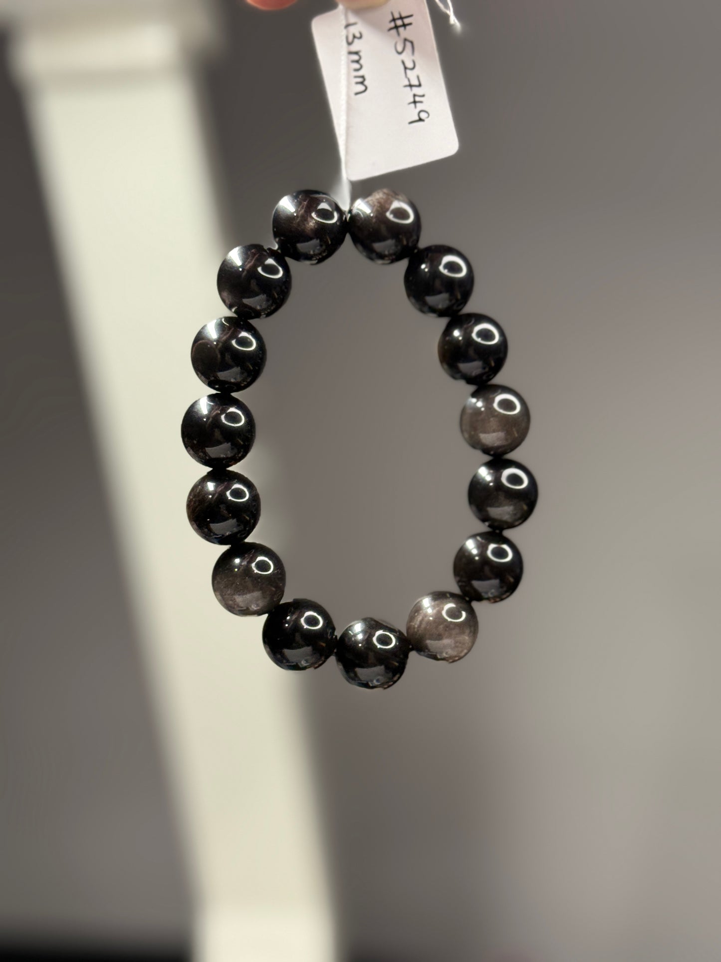 Silver Obsidian 13mm