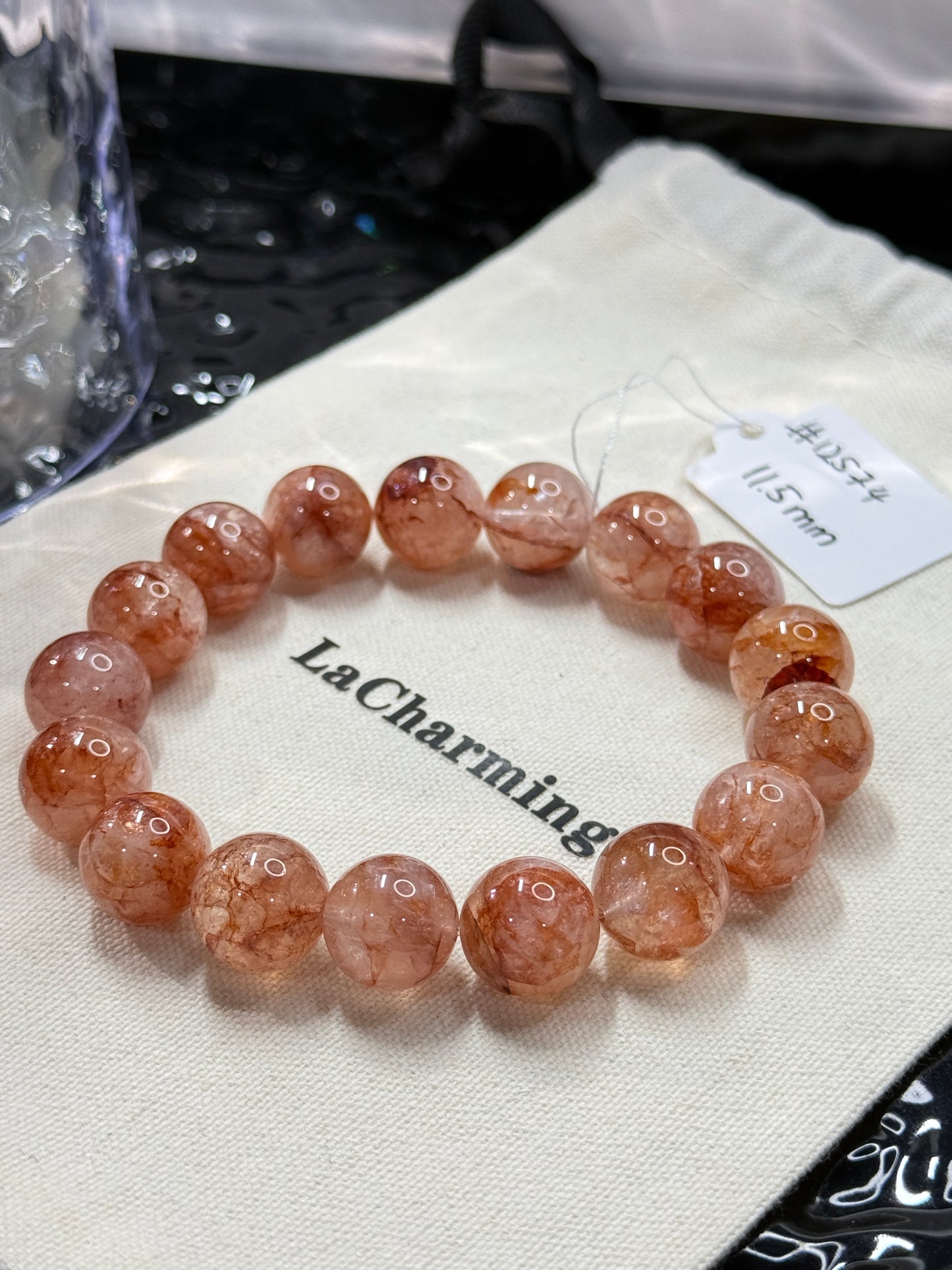 Red Hematoid Quartz 11.5